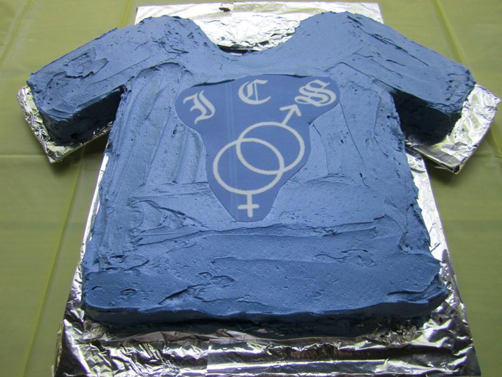 ICS t-shirt cake