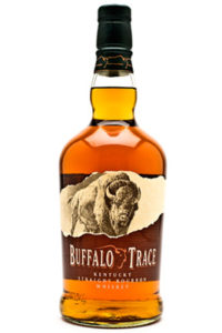 bottle of Buffalo Trace bourbon